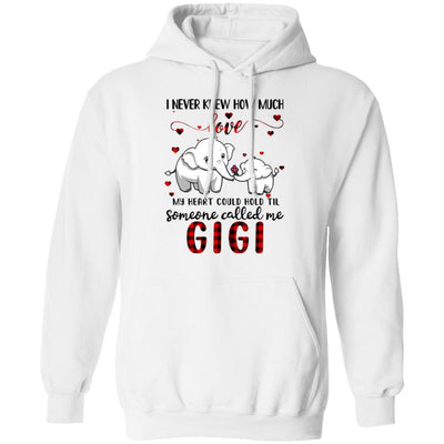 Someone Called Me Gigi Elephant Red Plaid Mother's Day T-Shirt & Hoodie | Teecentury.com