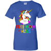 Free Mom Hugs LGBT Gay Unicorn T-Shirt & Hoodie | Teecentury.com