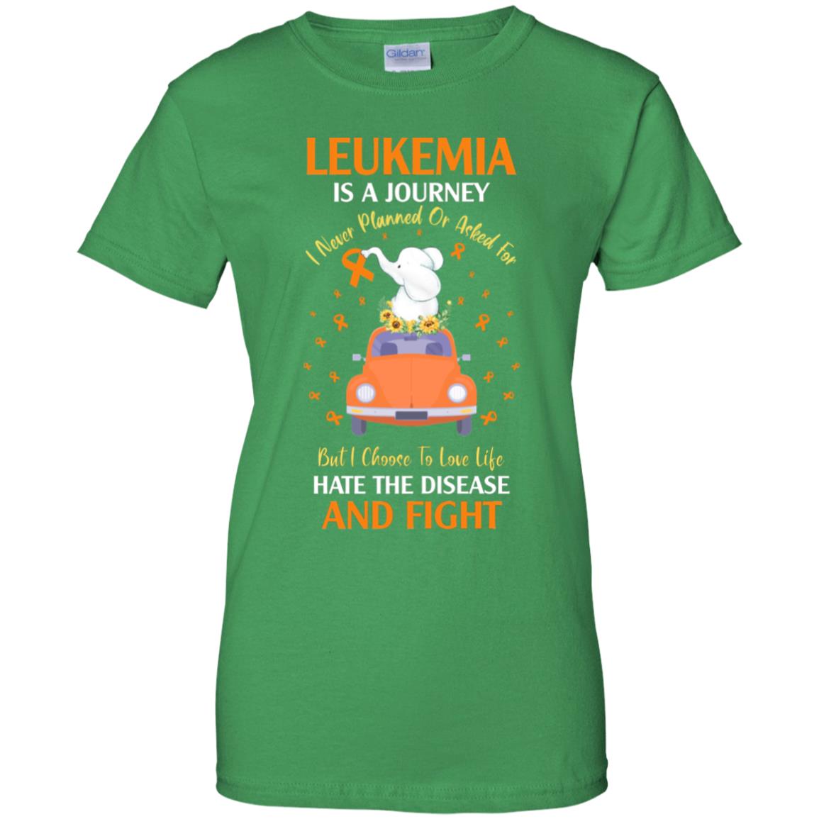 Leukemia Awareness Is A Journey T-Shirt & Hoodie | Teecentury.com