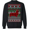 Corgi Red Plaid Ugly Christmas Sweater Gifts T-Shirt & Sweatshirt | Teecentury.com