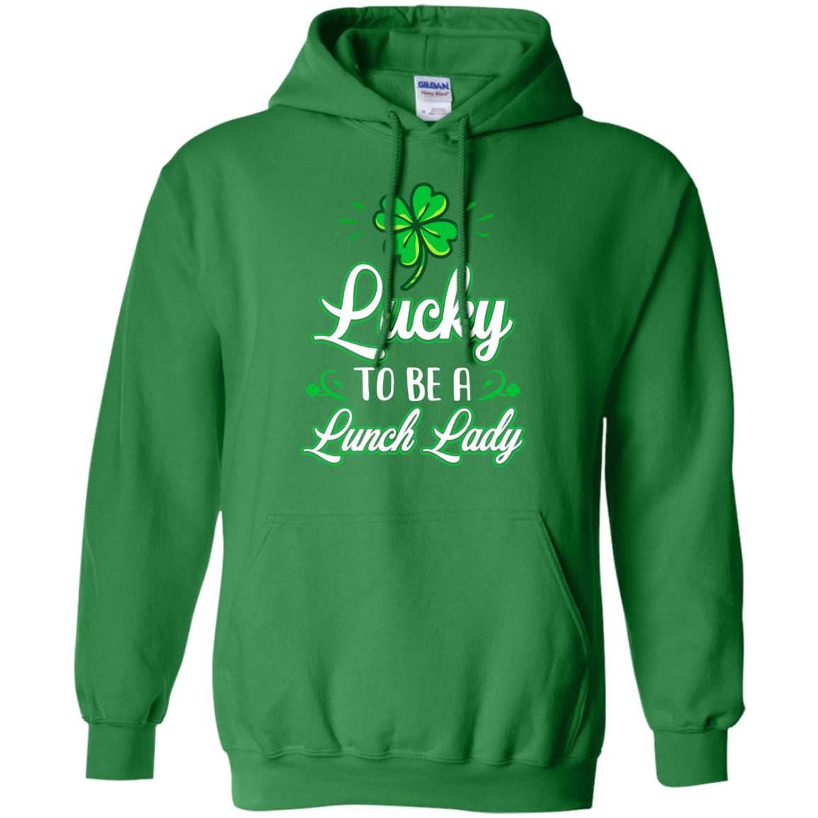 Lucky To Be A Lunch Lady St Patricks Day School Teacher T-Shirt & Hoodie | Teecentury.com