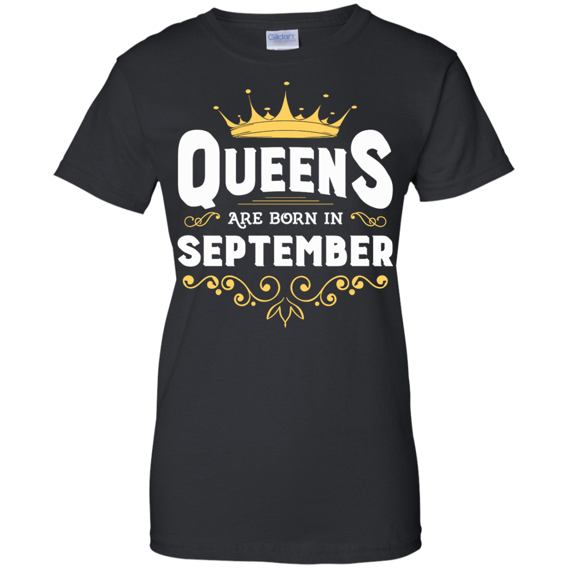 Queens Are Born In September T-Shirt & Hoodie | Teecentury.com