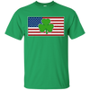 Shamrock Ireland USA Irish American Flag Gift T-Shirt & Hoodie | Teecentury.com