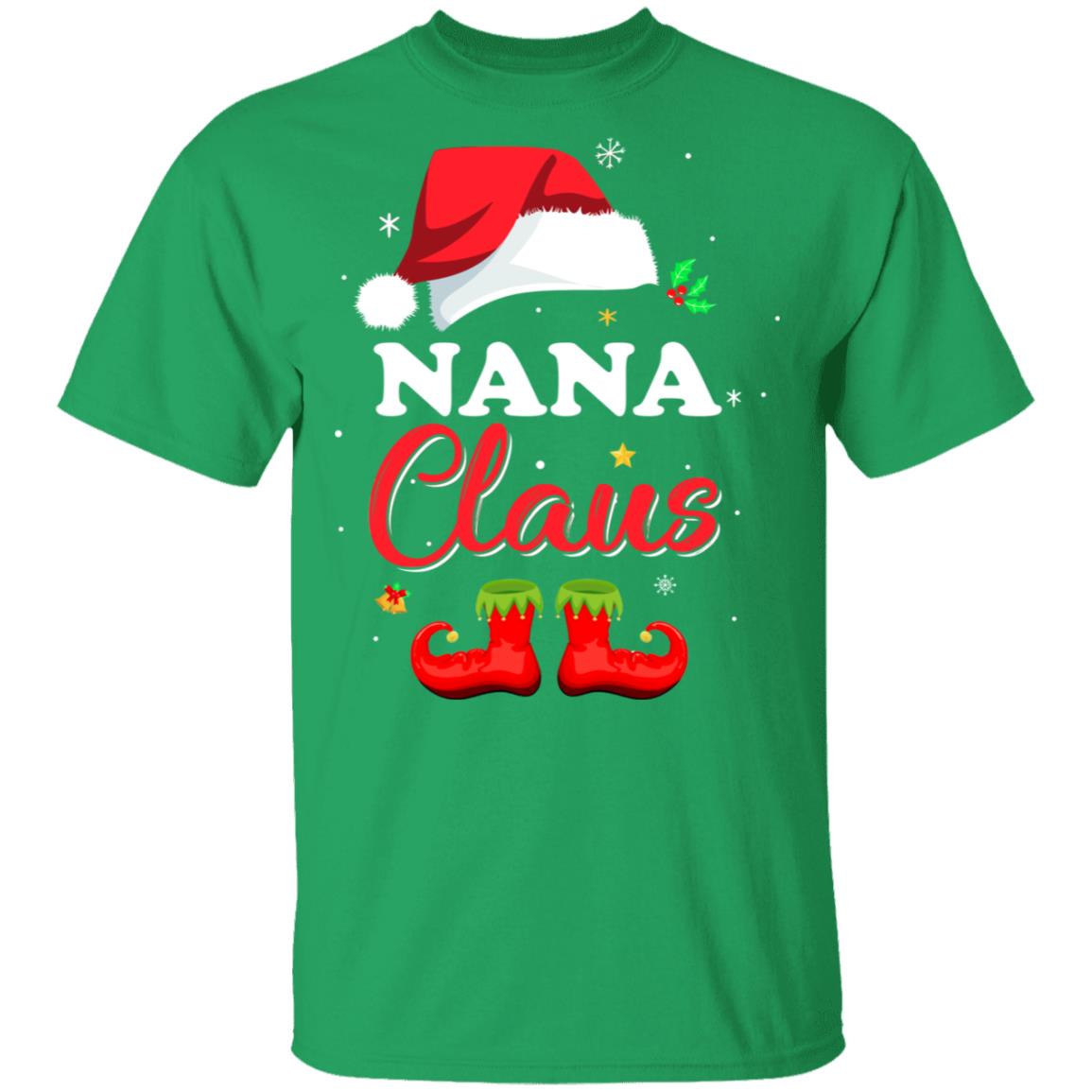 Santa Nana Claus Matching Family Pajamas Christmas Gifts T-Shirt & Sweatshirt | Teecentury.com