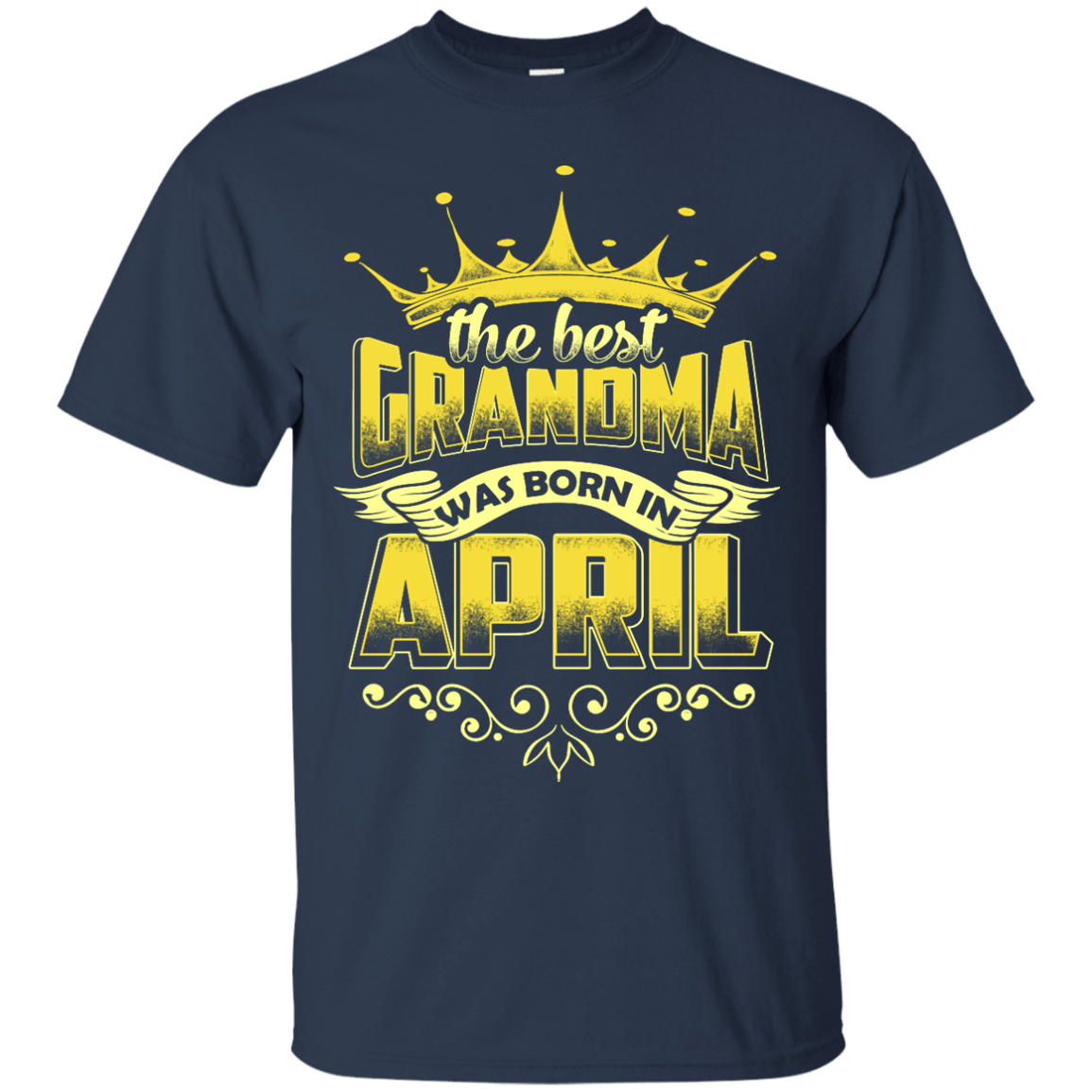 The Best Grandma Was Born In April T-Shirt & Hoodie | Teecentury.com