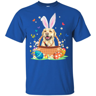 Labrador Bunny Hat Rabbit Easter Eggs T-Shirt & Hoodie | Teecentury.com