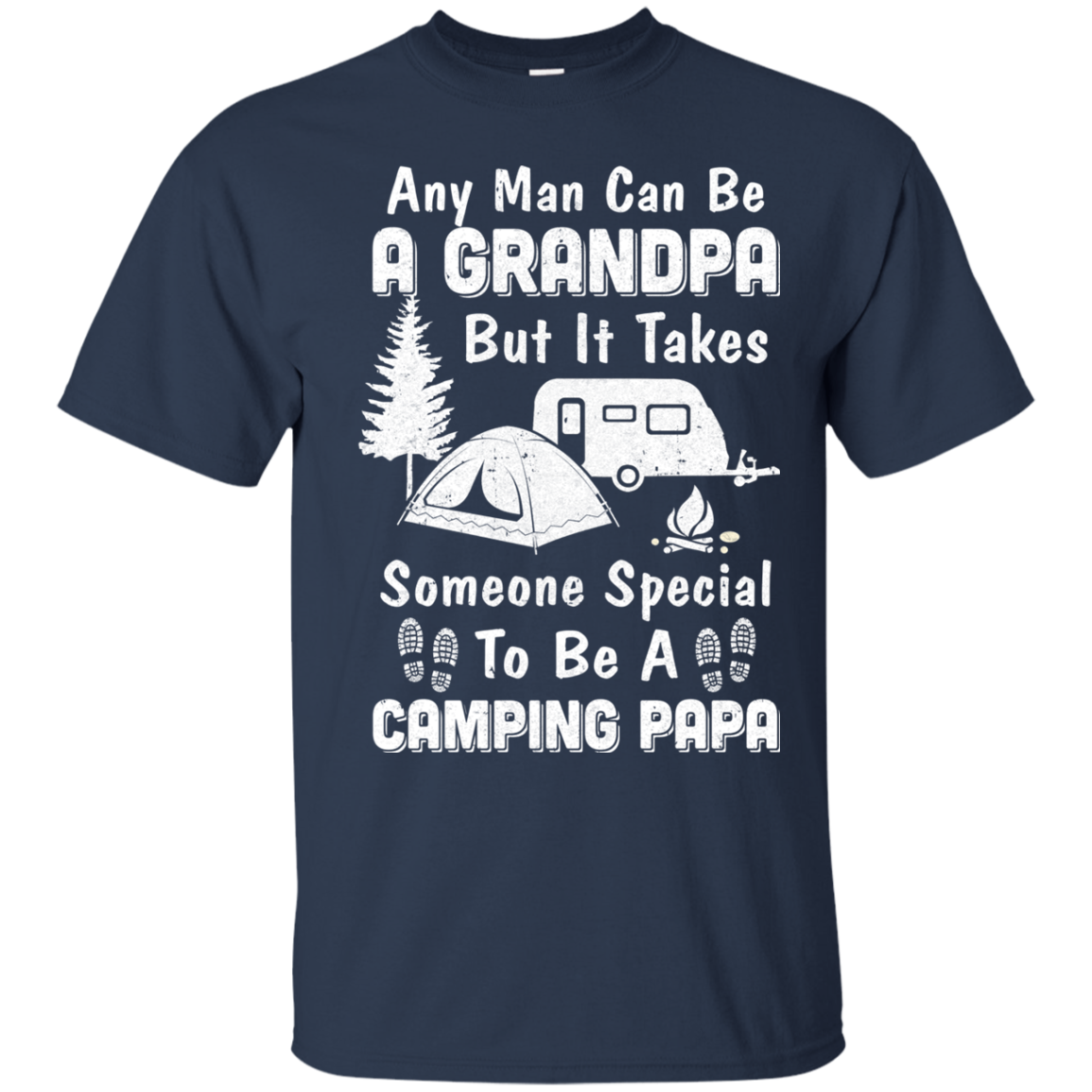 Camping Papa Grandpa Fathers Day Gift T-Shirt & Hoodie | Teecentury.com