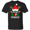 I'm The Papa Reindeer Matching Family Christmas T-Shirt & Sweatshirt | Teecentury.com