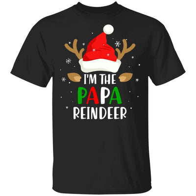 I'm The Papa Reindeer Matching Family Christmas T-Shirt & Sweatshirt | Teecentury.com