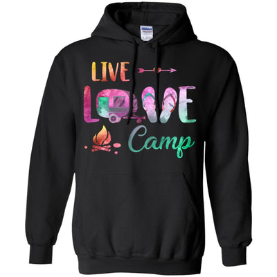 Live Love Camp Car Flip Flops Camping Gifts T-Shirt & Tank Top | Teecentury.com
