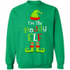 I'm The Daddy Elf Family Matching Funny Christmas Group Gift T-Shirt & Sweatshirt | Teecentury.com