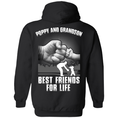 Poppy And Grandson Best Friends For Life T-Shirt & Hoodie | Teecentury.com