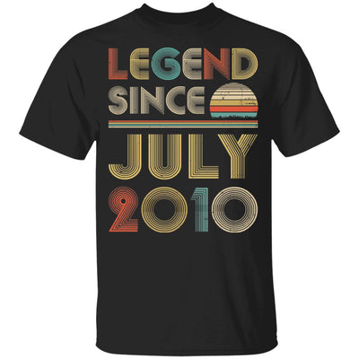 Legend Since July 2010 Vintage 12th Birthday Gifts Youth Youth Shirt | Teecentury.com