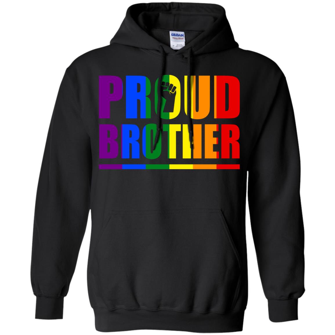 Proud Brother Gay Pride Month LGBT T-Shirt & Hoodie | Teecentury.com