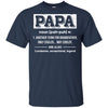 Papa Gifts Grandpa Definition Fathers Day T-Shirt & Hoodie | Teecentury.com