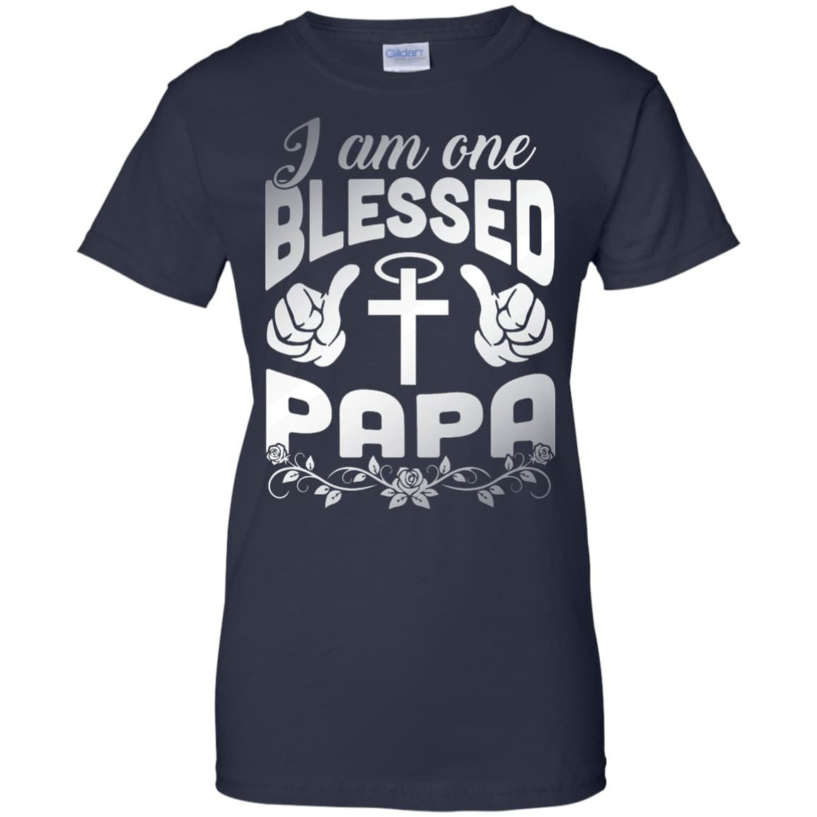 I Am One Blessed Papa T-Shirt & Hoodie | Teecentury.com