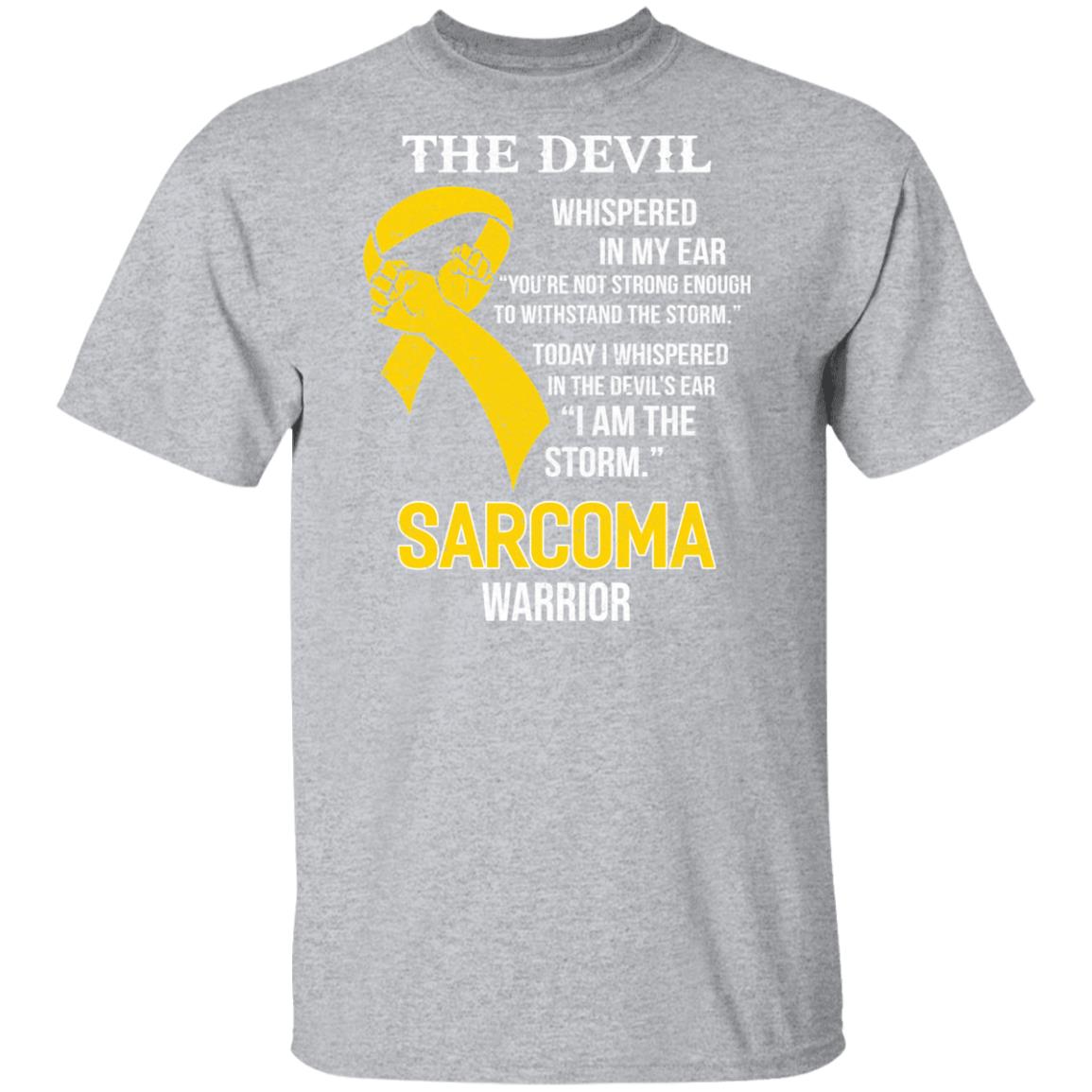 I Am The Storm Support Sarcoma Awareness T-Shirt & Hoodie | Teecentury.com