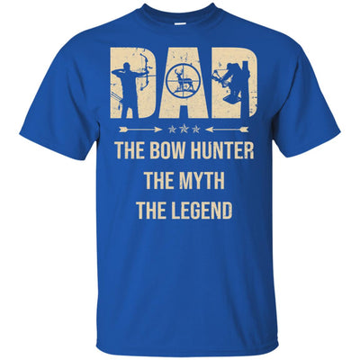 Dad The Bow Hunter The Myth The Legend Funny Hunting T-Shirt & Hoodie | Teecentury.com