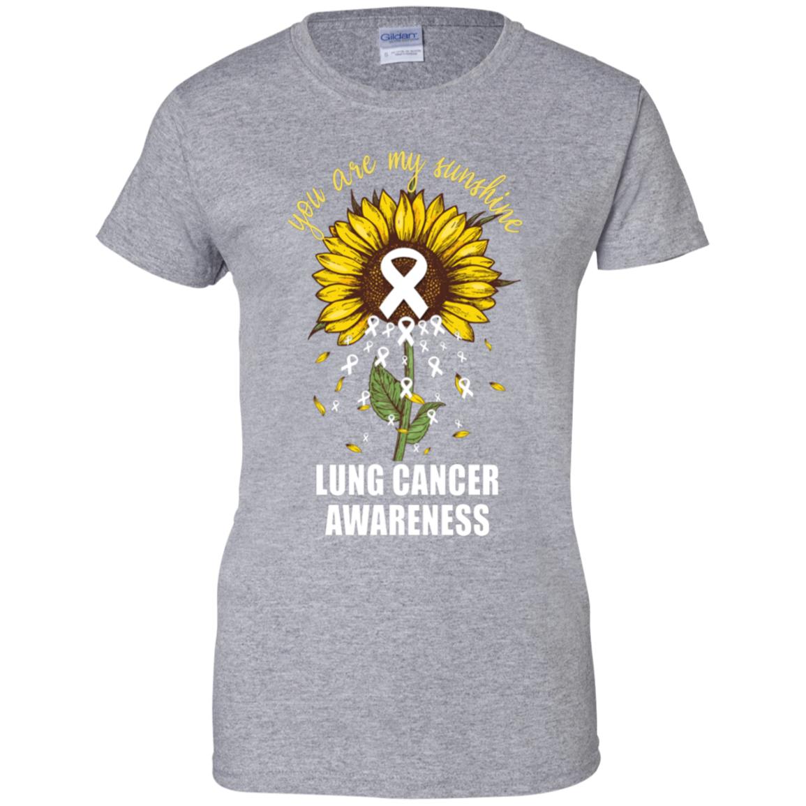 You Are My Sunshine Lung Cancer Awareness T-Shirt & Hoodie | Teecentury.com