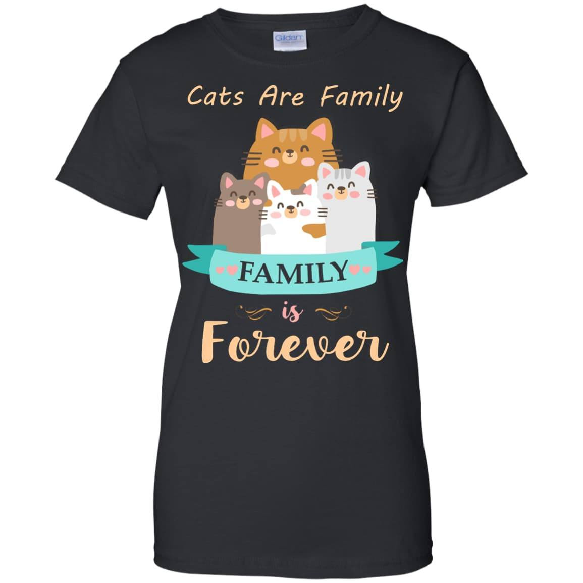 Cats Are Family Family Is Forever T-Shirt & Hoodie | Teecentury.com