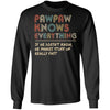 PawPaw Know Everything Vintage PawPaw Father's Day Gift T-Shirt & Hoodie | Teecentury.com