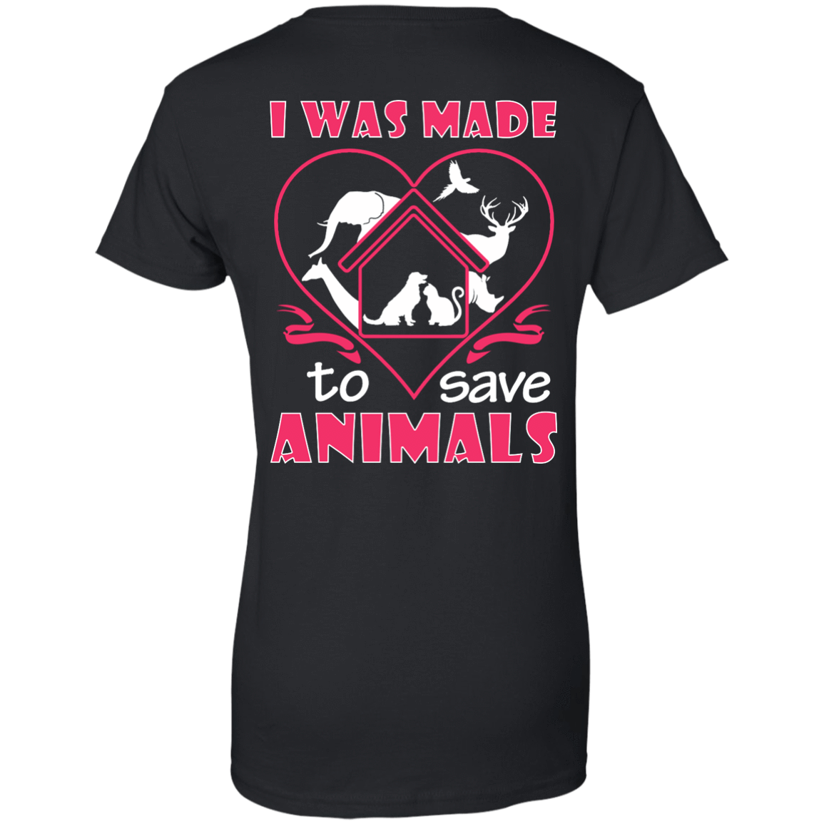 I Was Made To Save Animals T-Shirt & Hoodie | Teecentury.com