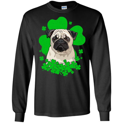 Pug St. Patrick's Day Clovers T-Shirt & Hoodie | Teecentury.com