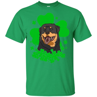 Rottweiler St. Patrick's Day Clovers T-Shirt & Hoodie | Teecentury.com