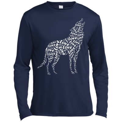 I Love Wolf T-Shirt & Hoodie | Teecentury.com