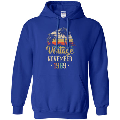 Retro Classic Vintage November 1969 53th Birthday Gift T-Shirt & Hoodie | Teecentury.com