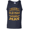 Never Underestimate An Old Man Who Was Born In May T-Shirt & Hoodie | Teecentury.com