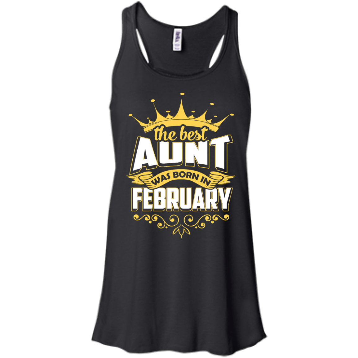 The Best Aunt Was Born In February T-Shirt & Hoodie | Teecentury.com