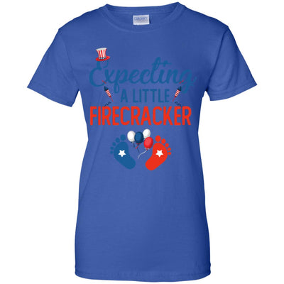 4Th Of July Pregnancy Announcement Baby Firecracker T-Shirt & Tank Top | Teecentury.com