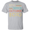 Epic Since October 2010 Vintage 12th Birthday Gifts Youth Youth Shirt | Teecentury.com