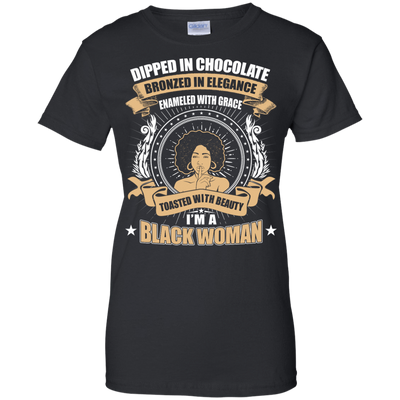 Toasted With Beauty I'm A Black Woman T-Shirt & Hoodie | Teecentury.com