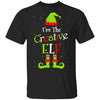 I'm The Creative Elf Family Matching Funny Christmas Group Gift T-Shirt & Sweatshirt | Teecentury.com