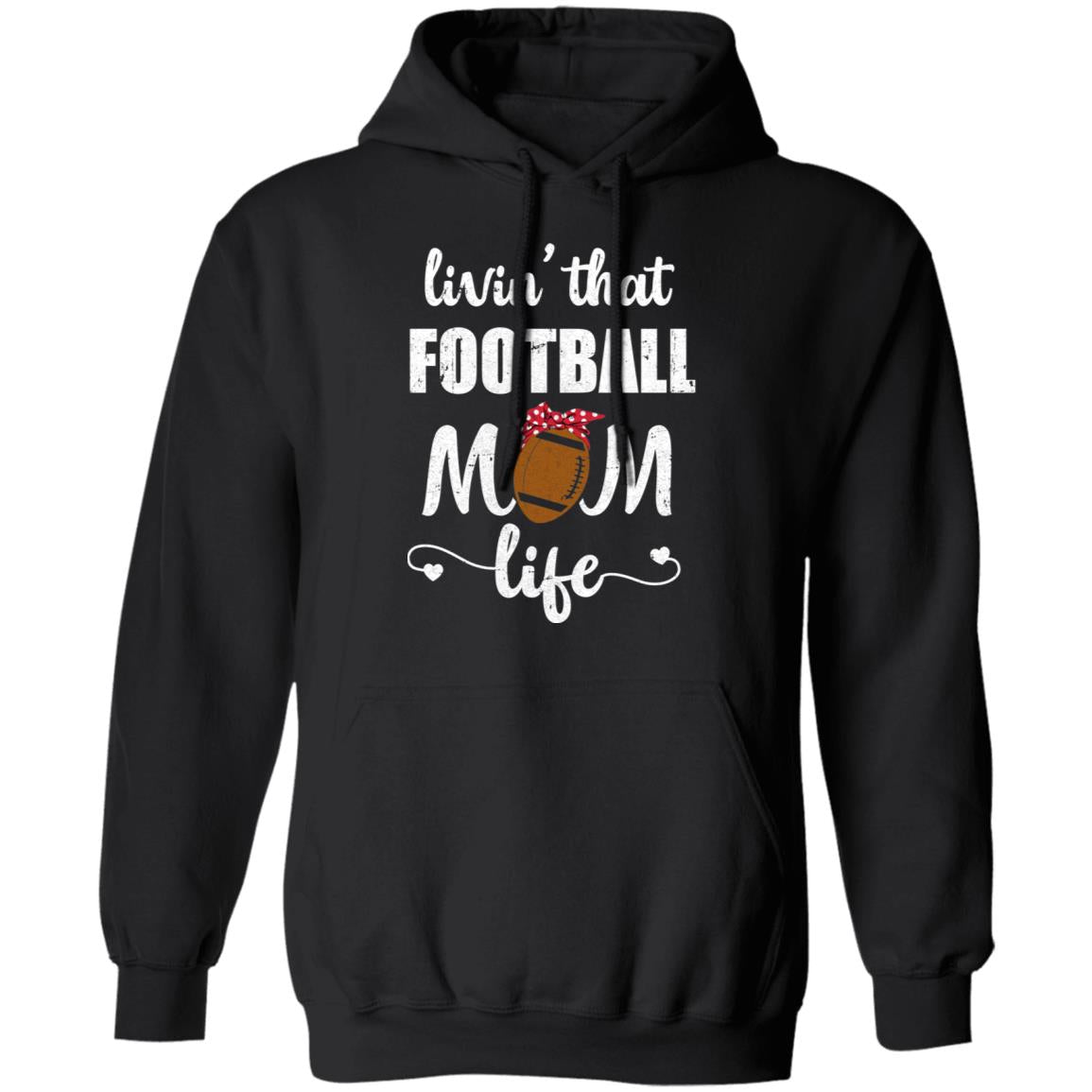 Living That Football Mom Life Mothers Day Gifts T-Shirt & Tank Top | Teecentury.com