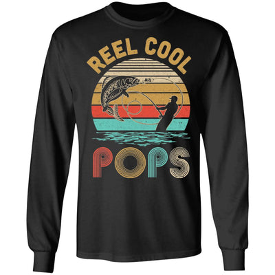 Vintage Reel Cool Pops Fish Fishing Father's Day Gift T-Shirt & Hoodie | Teecentury.com