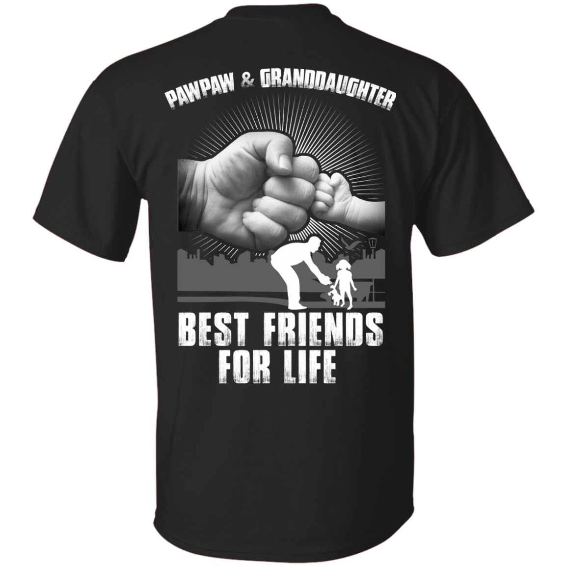 Pawpaw And Granddaughter Best Friends For Life T-Shirt & Hoodie | Teecentury.com