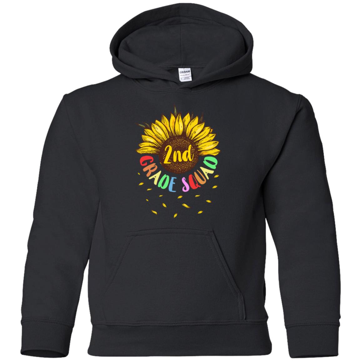 Sunflower 2nd Grade Squad First Grade Teacher Youth Youth Shirt | Teecentury.com