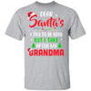 Dear Santa I Tried To Be Good But My Grandma Christmas Kids Youth Youth Shirt | Teecentury.com