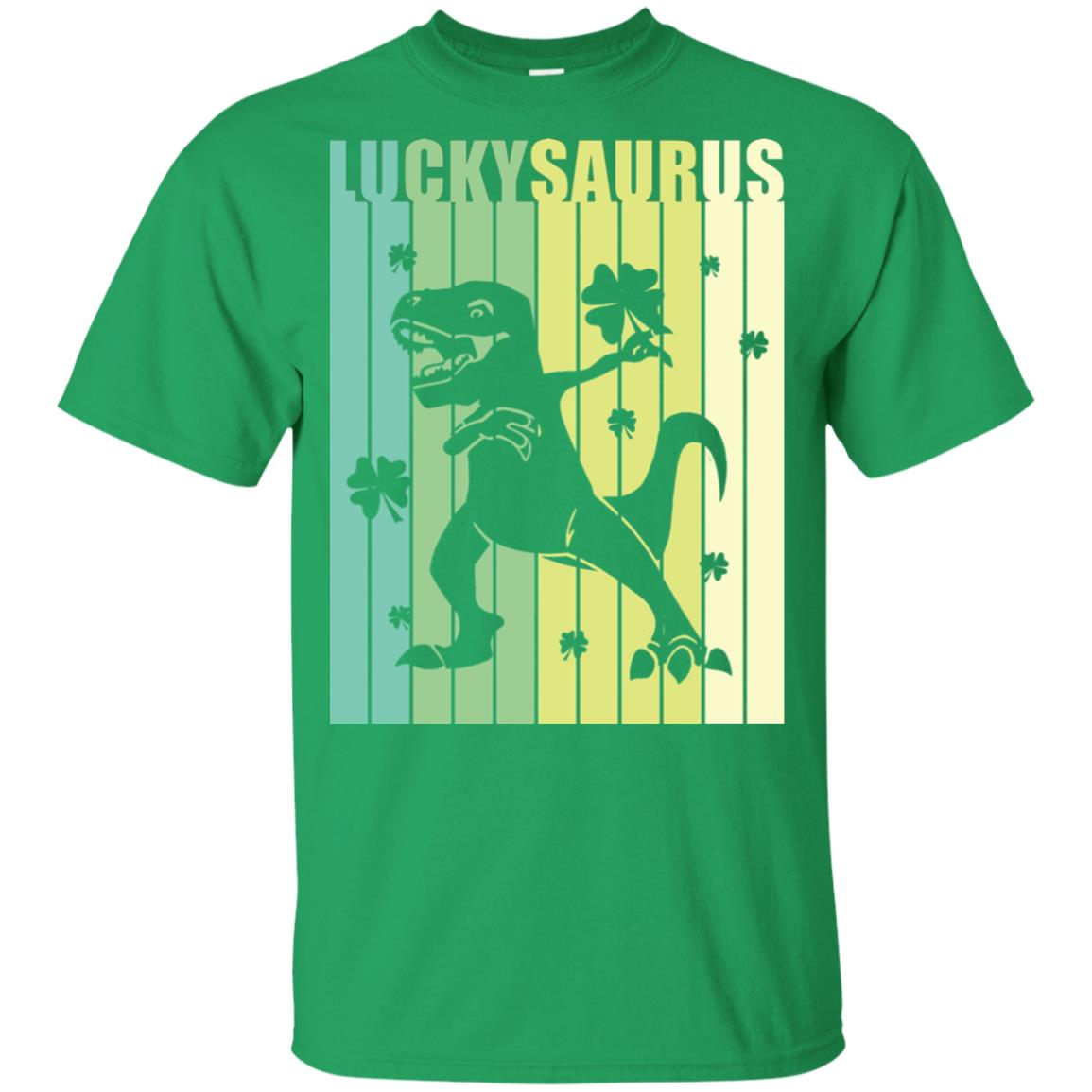 Happy St Pat Rex Day Dinosaur T-Rex Kids Patricks Day Youth Youth Shirt | Teecentury.com