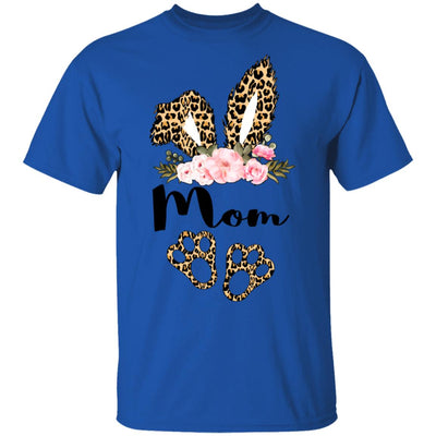 Flower Leopard Bunny Mom Easter Day Women Gifts T-Shirt & Hoodie | Teecentury.com
