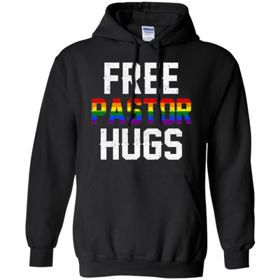 Free Pastor Hugs Support Gay LGBT Pride Rainbow T-Shirt & Hoodie | Teecentury.com