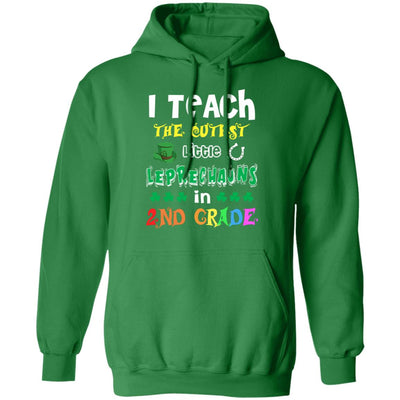 I Teach Cutest Leprechauns 2nd Grade Teacher St Patricks Day T-Shirt & Hoodie | Teecentury.com