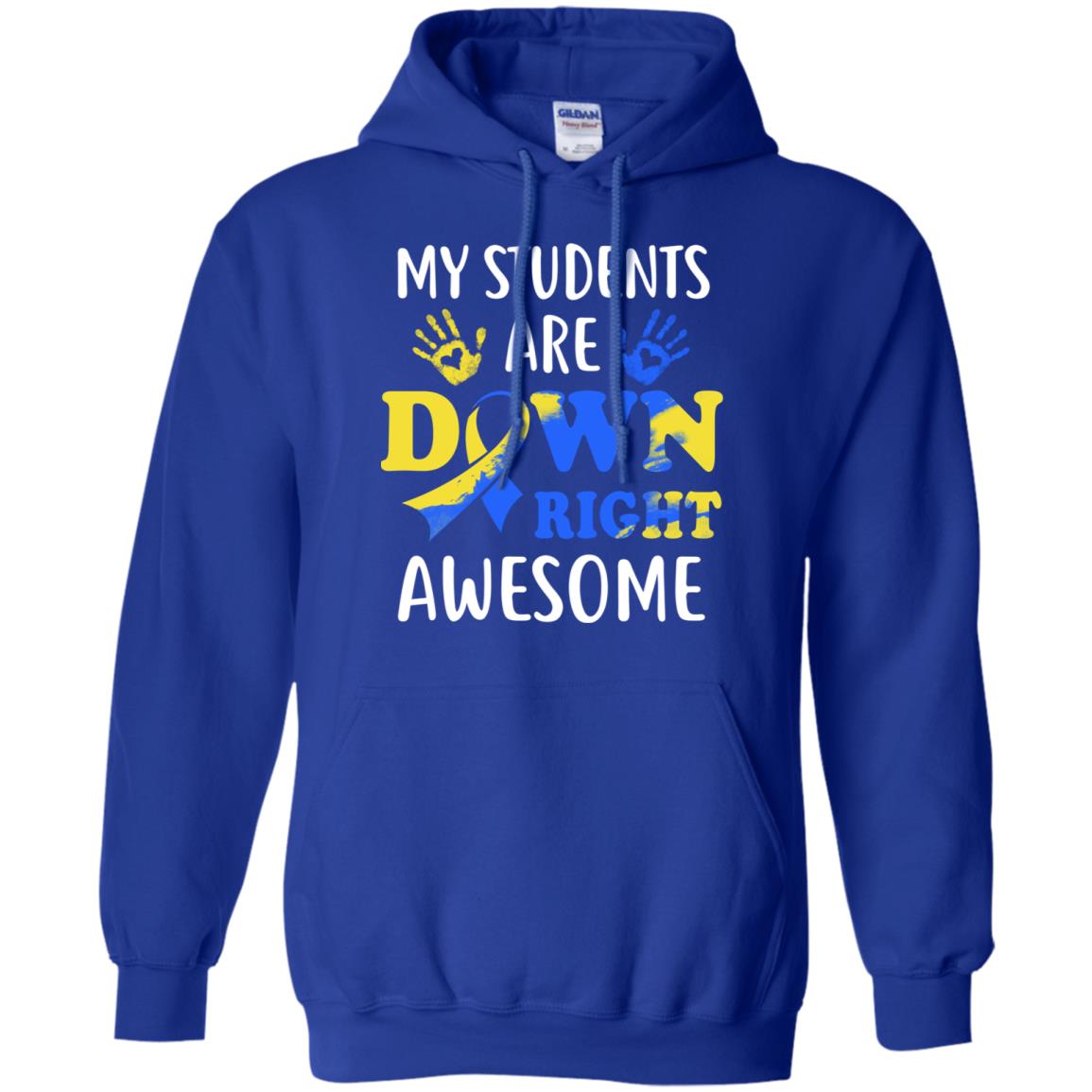 My Students Are Down Right Awesome Down Syndrome T-Shirt & Hoodie | Teecentury.com
