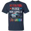 Kids First Day Of School 2022 5th Grade Police Attention Please Youth T-Shirt & Hoodie | Teecentury.com
