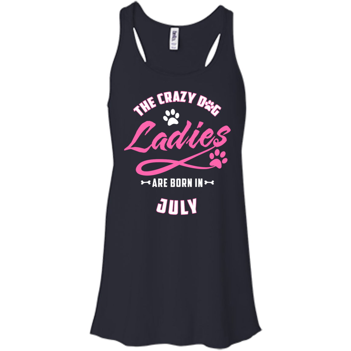 The Crazy Dog Ladies Are Born In July T-Shirt & Hoodie | Teecentury.com
