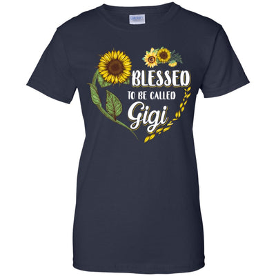 Blessed To Be Called Gigi Sunflower Mothers Day Gift T-Shirt & Tank Top | Teecentury.com