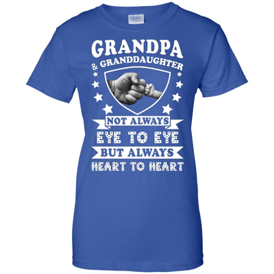 Grandpa And Granddaughter Not Always Eye To Eye T-Shirt & Hoodie | Teecentury.com